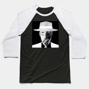 oppenheimer facsimil ecopop art negative Baseball T-Shirt